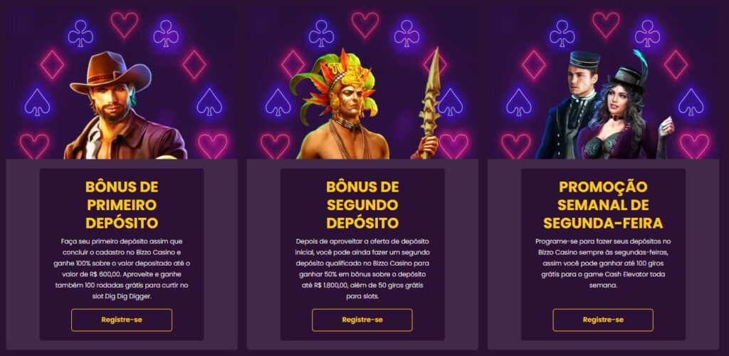 Bonusuri și promoții Bizzo Casino