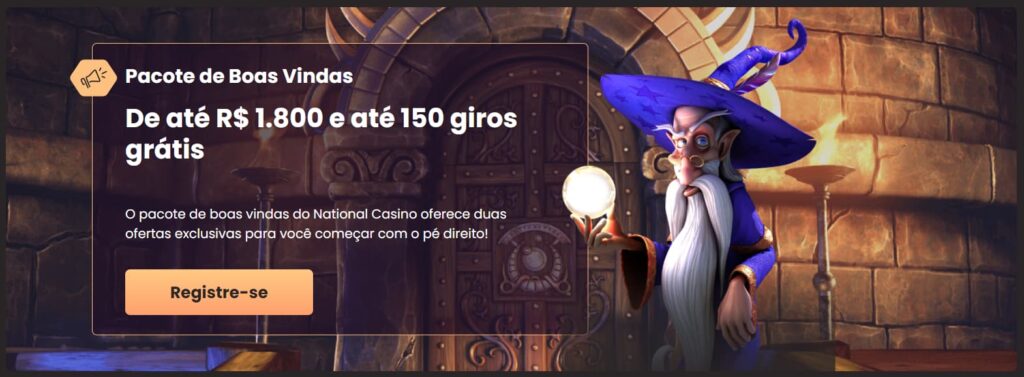 Bônus e promoções no National Casino 