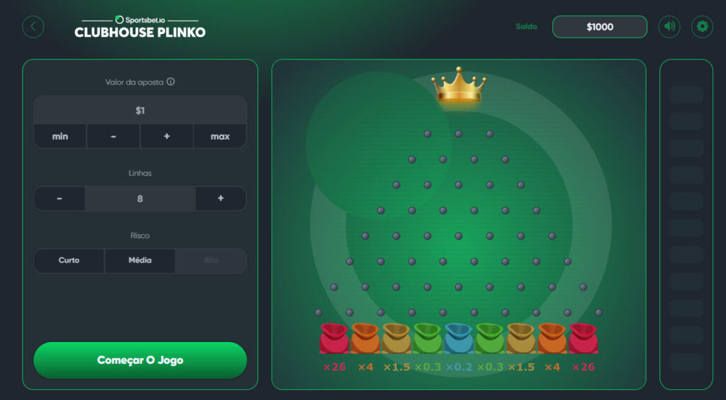 Clubhouse Plinko by Turbo Games