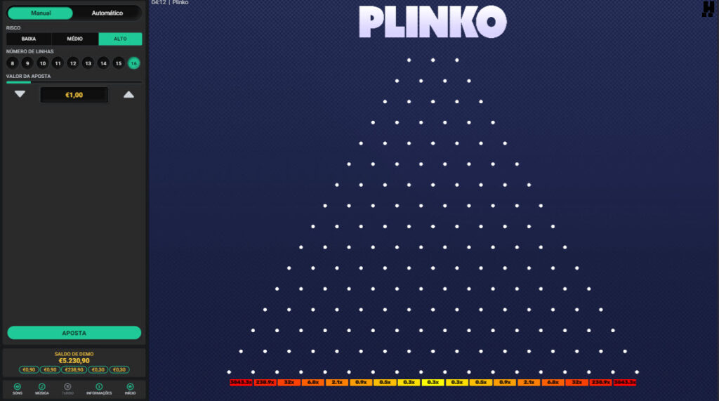 Plinko Dare2win by Hacksaw Gaming